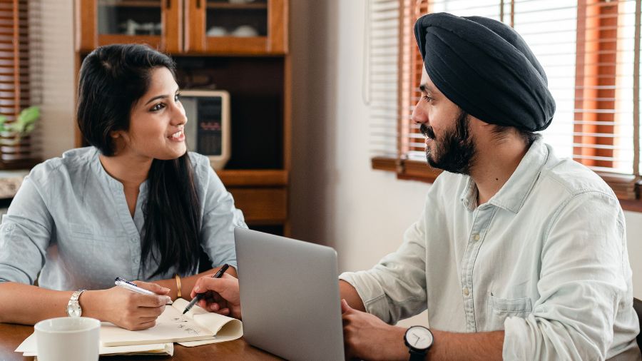 communicating with partner