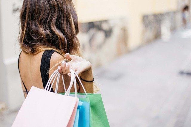 Bengali girl shopping