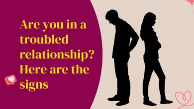 signs of troubled relationships