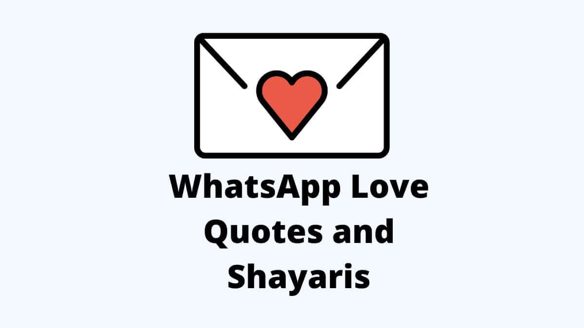whatsapp love quotes