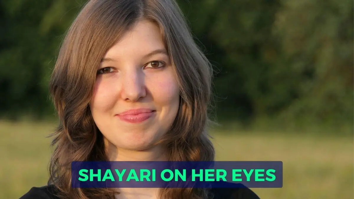 shayari on her eyes