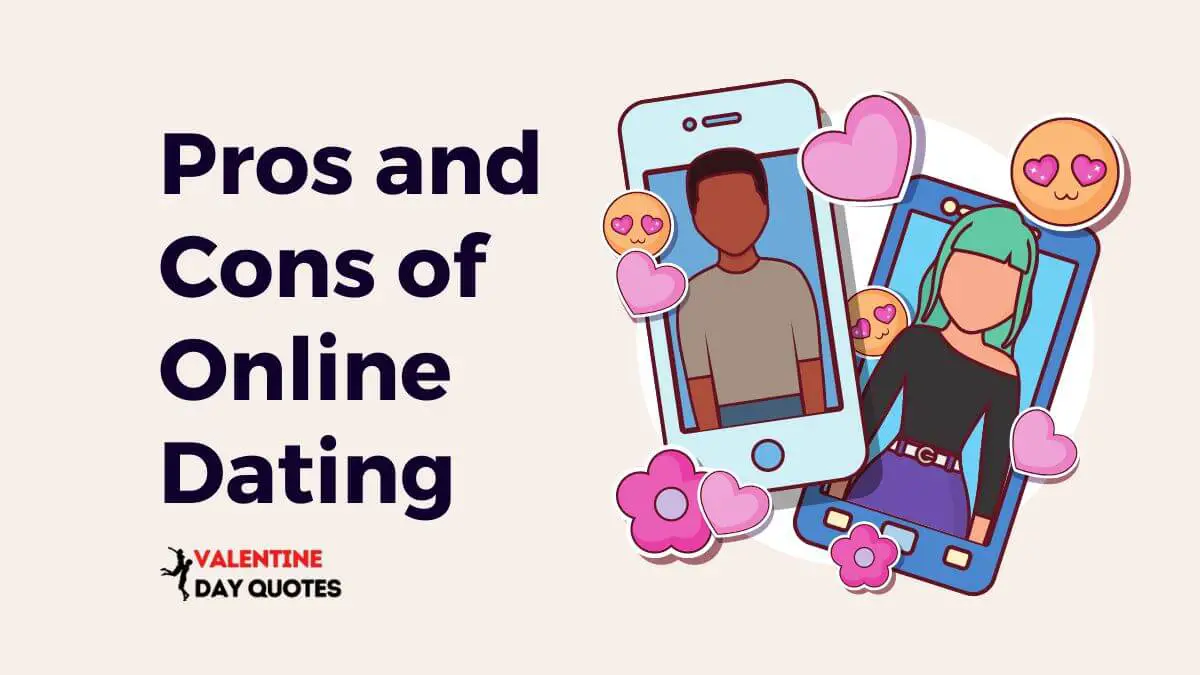 pros and cons of online dating