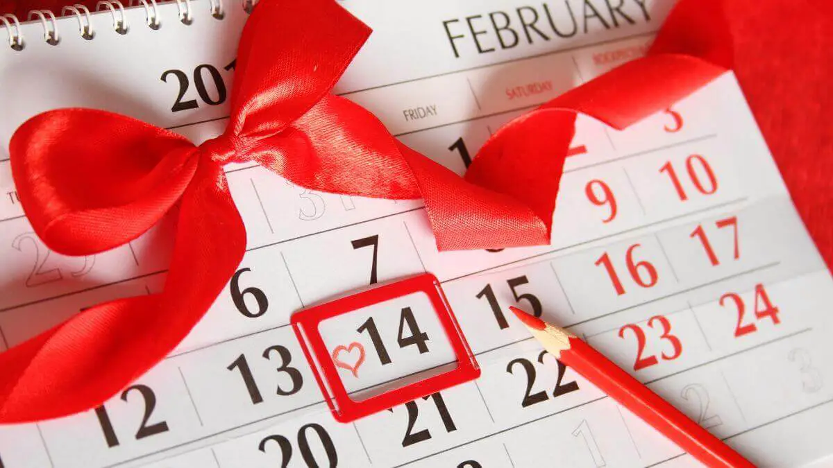 valentine week calendar
