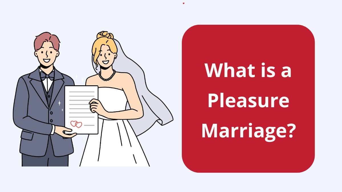 pleasure marriage: a growing trend in the modern world
