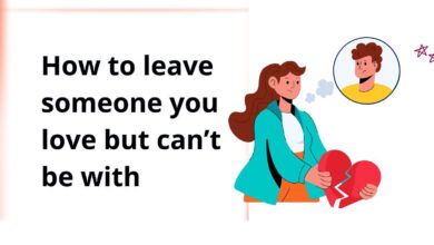 leave someone you love