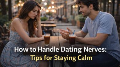handle dating nerves
