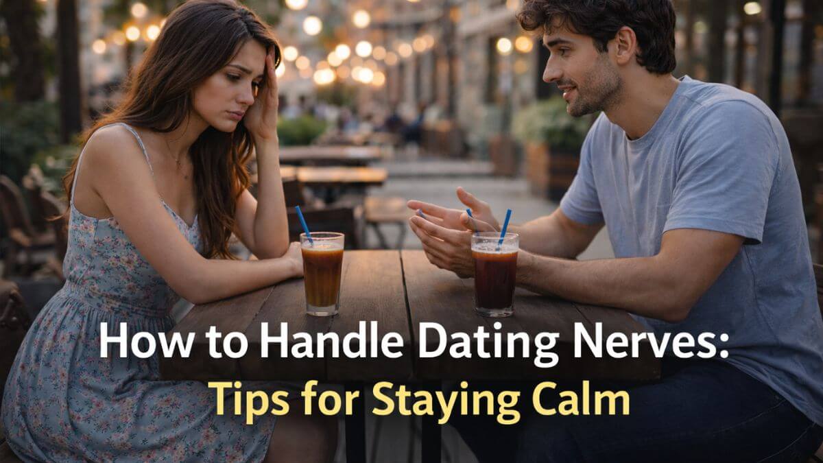 how to handle dating nerves: tips for staying calm