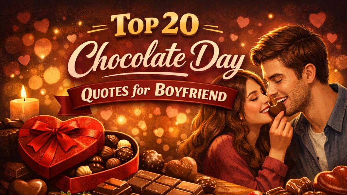 top 20 chocolate day quotes for boyfriend